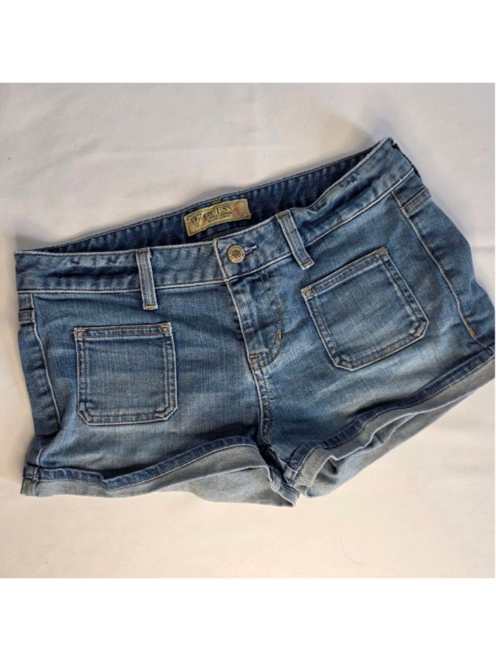 Women's GUESS Blue Jean Shorts Size 28